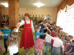 Масленичные гуляния начались в детском саду «Ивушка»