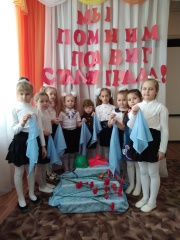 Дошкольники детского сада №11 «Солнышко» приняли активное участие в проекте «Победа в наших сердцах»