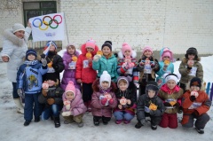 «Олимпийский огонь» в детском саду «Теремок»
