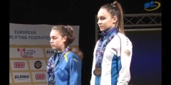 Силачка из Фролово выиграла две медали первенства Европы