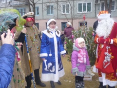В ТОС «Уют+» прошел новогодний праздник для детей