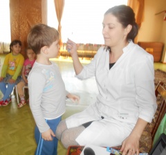 Познавательная встреча воспитанников детского сада с врачом – стоматологом.
