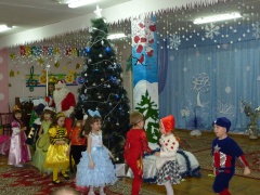 В детском саду «Сказка» прошли новогодние утренники. 